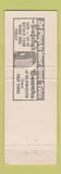 Matchbook Cover - Frank's Sunoco oil gas Reading PA