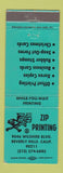 Matchbook Cover - Zip Printing Beverly Hills CA