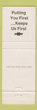 Matchbook Cover - Harpster Chevrolet Warriors Mark PA
