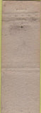Matchbook Cover - Brozek's Super Market ST Paul MN WORN