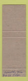 Matchbook Cover - Esso oil gas Belvedere Baltimore MD