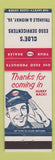 Matchbook Cover - Esso oil gas Cloe's Triangle Midway VA