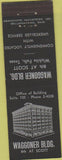 Matchbook Cover - Waggoner Building Wichita Falls TX Merchants