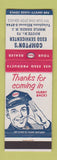 Matchbook Cover - Esso oil gas Compton's Maple Shade NJ