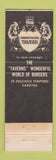 Matchbook Cover - Hamburger Tavern Beverly Hills CA