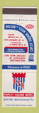 Matchbook Cover - Copley Square Hotel Boston MA
