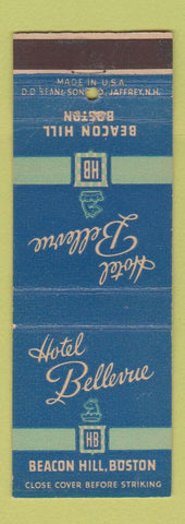 Matchbook Cover - Hotel Bellevue Boston MA DD Bean WEAR