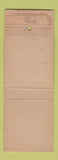 Matchbook Cover - Hotel Bellevue Boston MA DD Bean WEAR