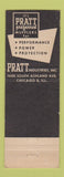 Matchbook Cover - Pratt Mufflers Bobro Boston MA