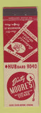Matchbook Cover - Dinty Moore's Steaks Boston MA WEAR