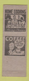 Matchbook Cover - Don & Lee Taylor Restaurant Mount Gilead OH