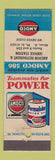 Matchbook Cover - Amoco oil gas Anchor Restaurant Akron OH