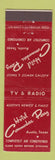 Matchbook Cover - Hotel Commodore Perry Austin TX