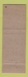 Matchbook Cover - General Plumbing Supply Dallas TX