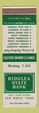 Matchbook Cover - Ridglea State Bank Fort Worth TX