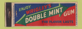 Matchbook Cover - Double Mint Gum Wrigley's WEAR Full Length
