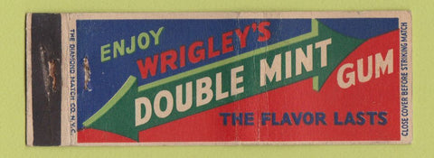 Matchbook Cover - Double Mint Gum Wrigley's WEAR Full Length