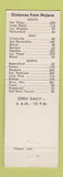 Matchbook Cover - French Cafe Mojave CA