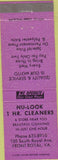 Matchbook Cover - Nu Look Cleaners Fort Royal VA purple