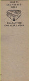Matchbook Cover - Miraclean Laundry Kalamazoo MI SAMPLE
