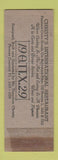 Matchbook Cover - Christy's Restaurant Painters Crossing? PA? WEAR