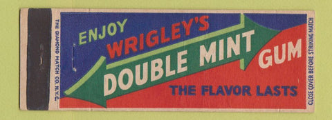 Matchbook Cover - Wrigley's Double Mint Gum Full Length