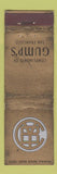 Matchbook Cover - Gump's San Francisco CA CROWN WEAR