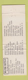 Matchbook Cover - Beverly Hilton Hotel Beverly Hills CA