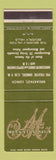 Matchbook Cover - Monseigneur Restaurant Beverly Hills CA