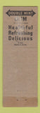 Matchbook Cover - Wrigley's Double Mint Gum girlie WEAR Full Length
