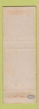 Matchbook Cover - Sunoco oil gas Manny's Dushore PA MISCUT