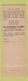 Matchbook Cover - Dr Barnardo's Children's Homes London UK England