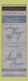 Matchbook Cover - Hotel Hampton Albany NY