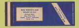 Matchbook Cover - Bob White's Bar Gregory SD SAMPLE