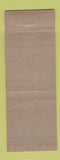 Matchbook Cover - Ellis Real Estate Insurance Hartford Hampton SC