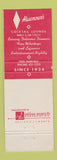Matchbook Cover - Hasenour's Restaurants Louisville KY