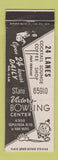 Matchbook Cover - Victory Bowling Center Van Nuys CA