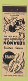 Matchbook Cover - Lebanon Recreation Bowling PA?