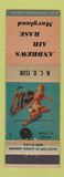 Matchbook Cover - Andrews Air Force Base pinup