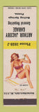 Matchbook Cover - Arthur Jacoby Garage Boiling Springs PA pinup