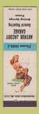 Matchbook Cover - Arthur Jacoby Garage Boiling Springs PA pinup