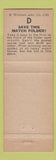 Matchbook Cover - Vodene Dress Shop Long Beach CA KFOX Radio