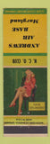 Matchbook Cover - Andrews Air Force Base pinup