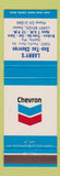 Matchbook Cover - Larry's Sea Tac Chevron oil gas Seattle WA