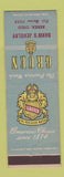 Matchbook Cover - Gruen Watches David's Jewelry Berea OH
