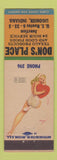 Matchbook Cover - Don's Place Texaco oil gas Ligonier IN pinup