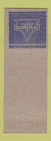 Matchbook Cover - Tully's Super Service oil gas Ligonier IN pinup Conoco