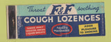 Matchbook Cover - F&F Cough Drops Full Length