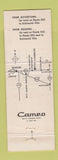 Matchbook Cover - Schmeck's Villa Italian Restaurant Jacksonwald PA WEAR
