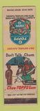 Matchbook Cover - Topps Chewing Gum WWII